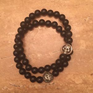 2 Lava & Stainless bracelets